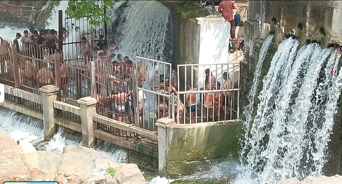 Bath in the Falls